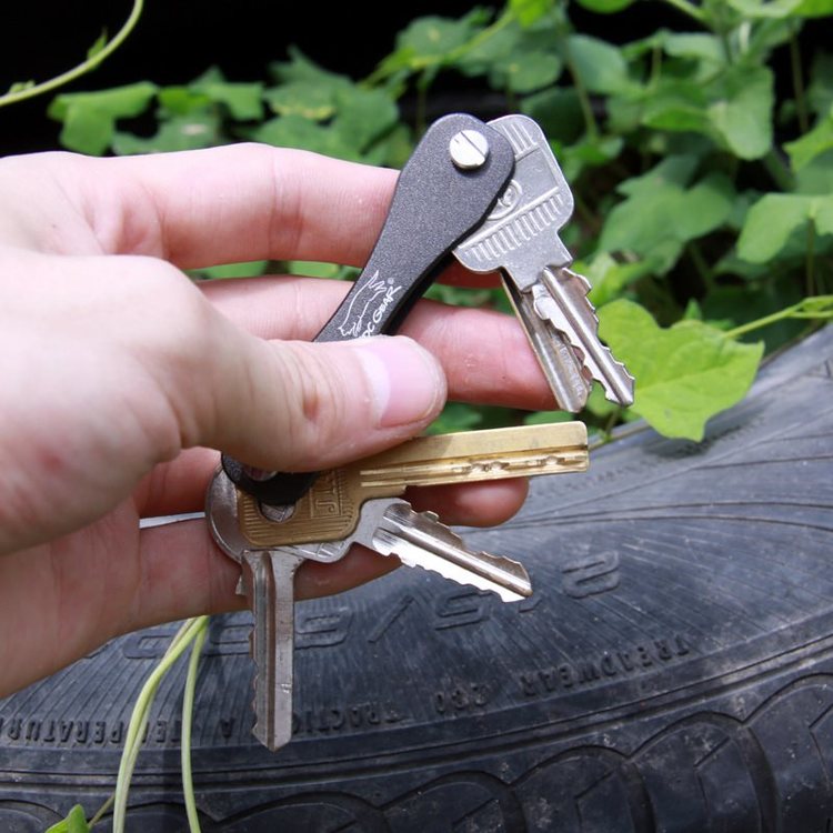 Black Smart Key keychain