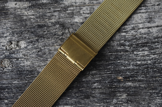 Gold mesh / milanese watch bracelet 18mm 20mm 22mm