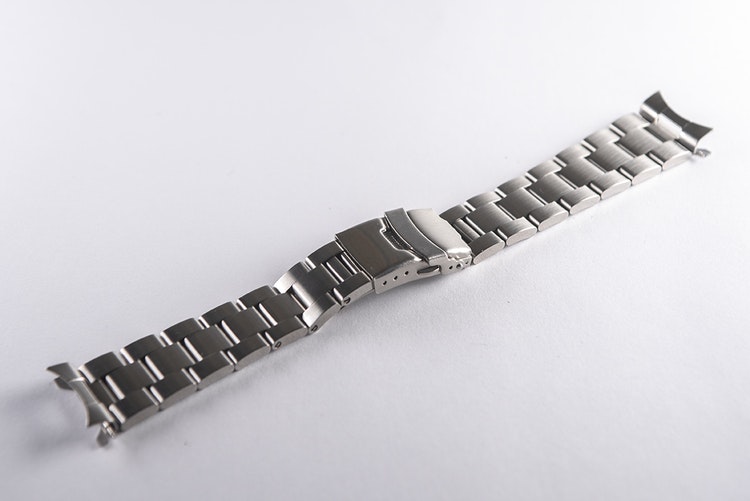 Oyster bracelet for Seiko SKX silver 22mm