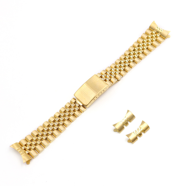 Jubilee bracelet gold 19mm 20mm 22mm