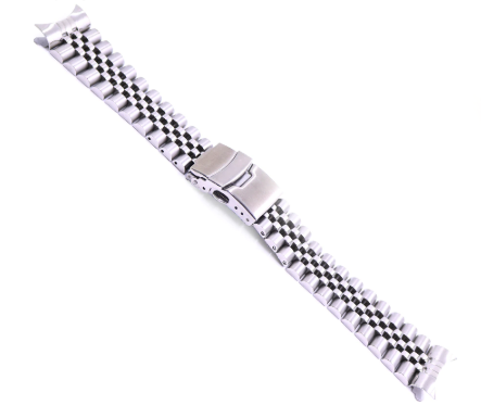 Jubilee bracelet for Seiko SKX silver 22mm