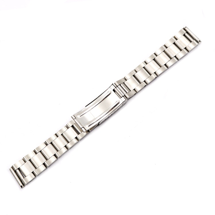 Buy GGFAOK 20 21mm Watch Band Stainless Steel Solid Curved End Screw Links  Wrist Bracelet For Rolex Submariner Oyster Datejust (Color : NO logo, Size  : 20mm) Online at desertcartINDIA