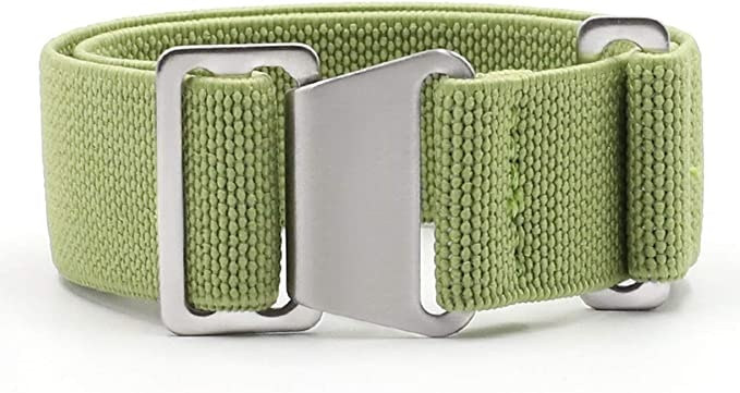 Grönt Marine Nationale klockarmband