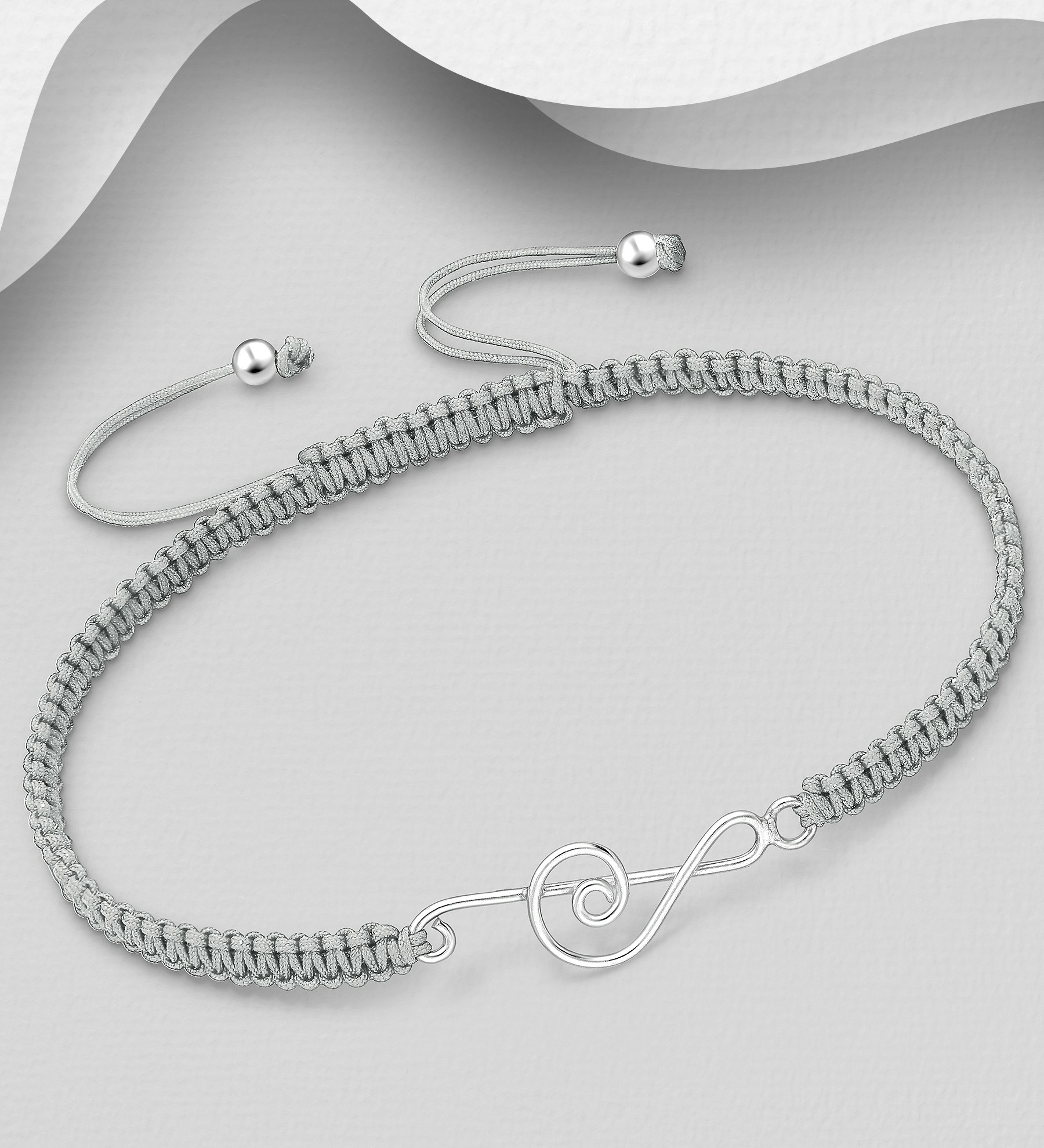 Välj ett musikaliskt armband i 925 sterling silver!