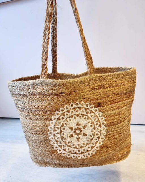 Nature Basket with white or black print