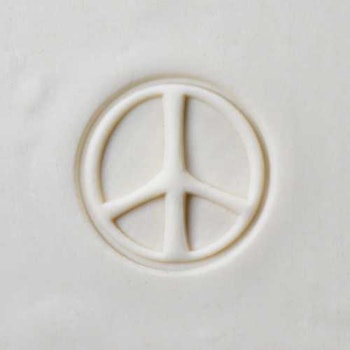 Stämpel Peace 4 cm