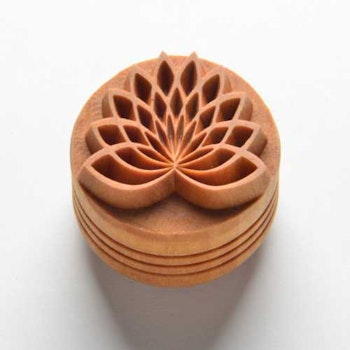 Stämpel Lotus 4 cm