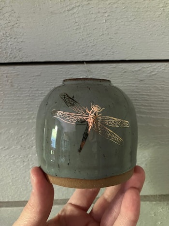 Dekal Gold Dragonfly
