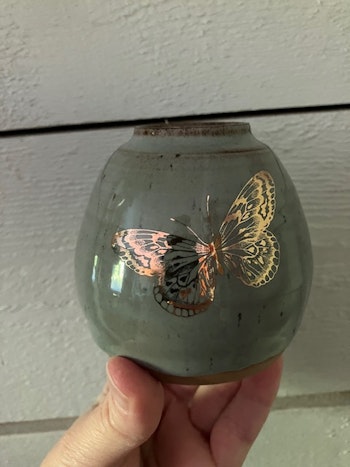 Dekal Gold Butterfly