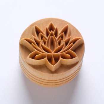 Stämpel Lotus 2 4 cm