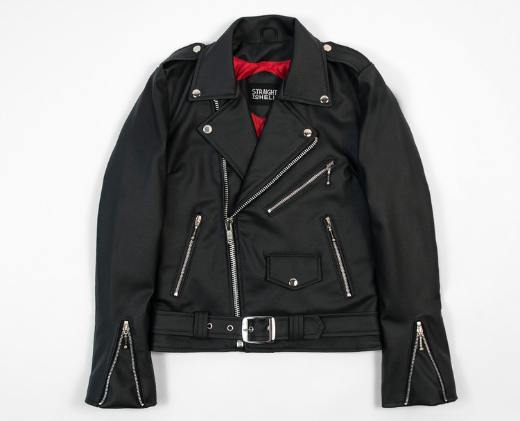 Commando II vegan leather jacket