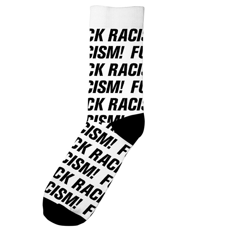 Fuck racism socks white