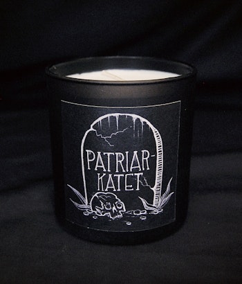 Scented candle Death to the patriarchy