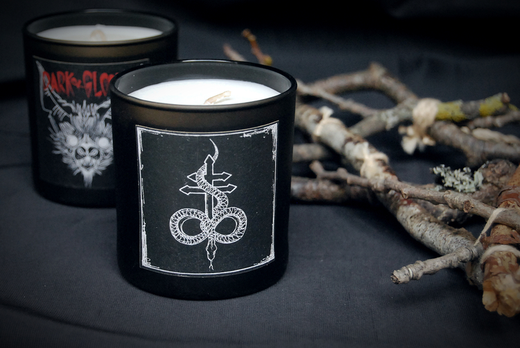 Scented candle Leviathan cross