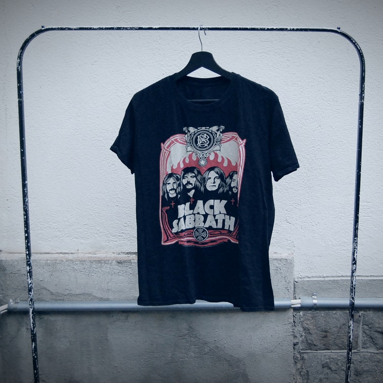 NY! Black Sabbath t-shirt (L)