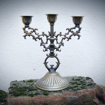 Three-armed candlesticks