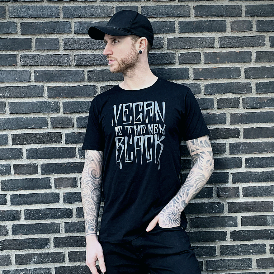 Vegan is the new black t-shirt (XS)