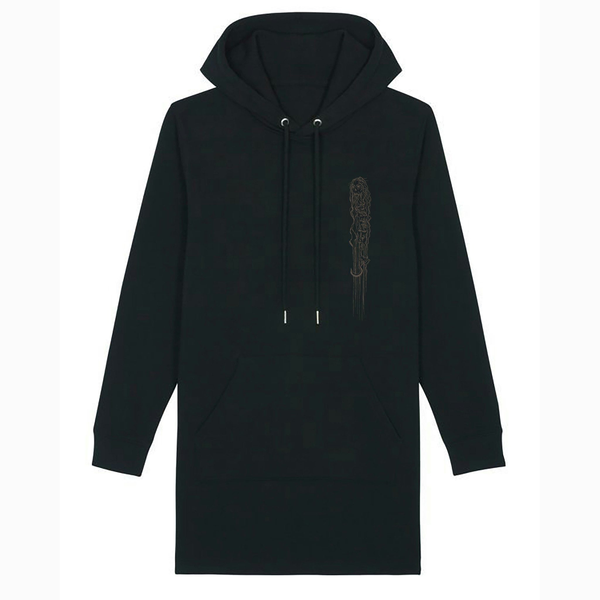 Kikímara lång hoodie (S)