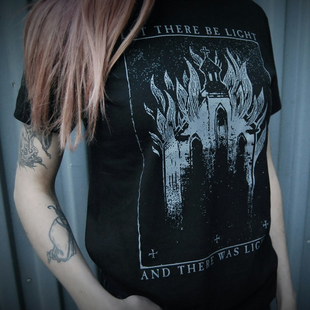 Let there be light t-shirt