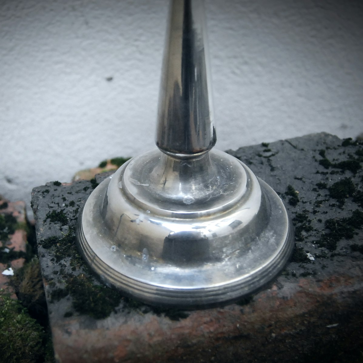 Kandelaber stor silver