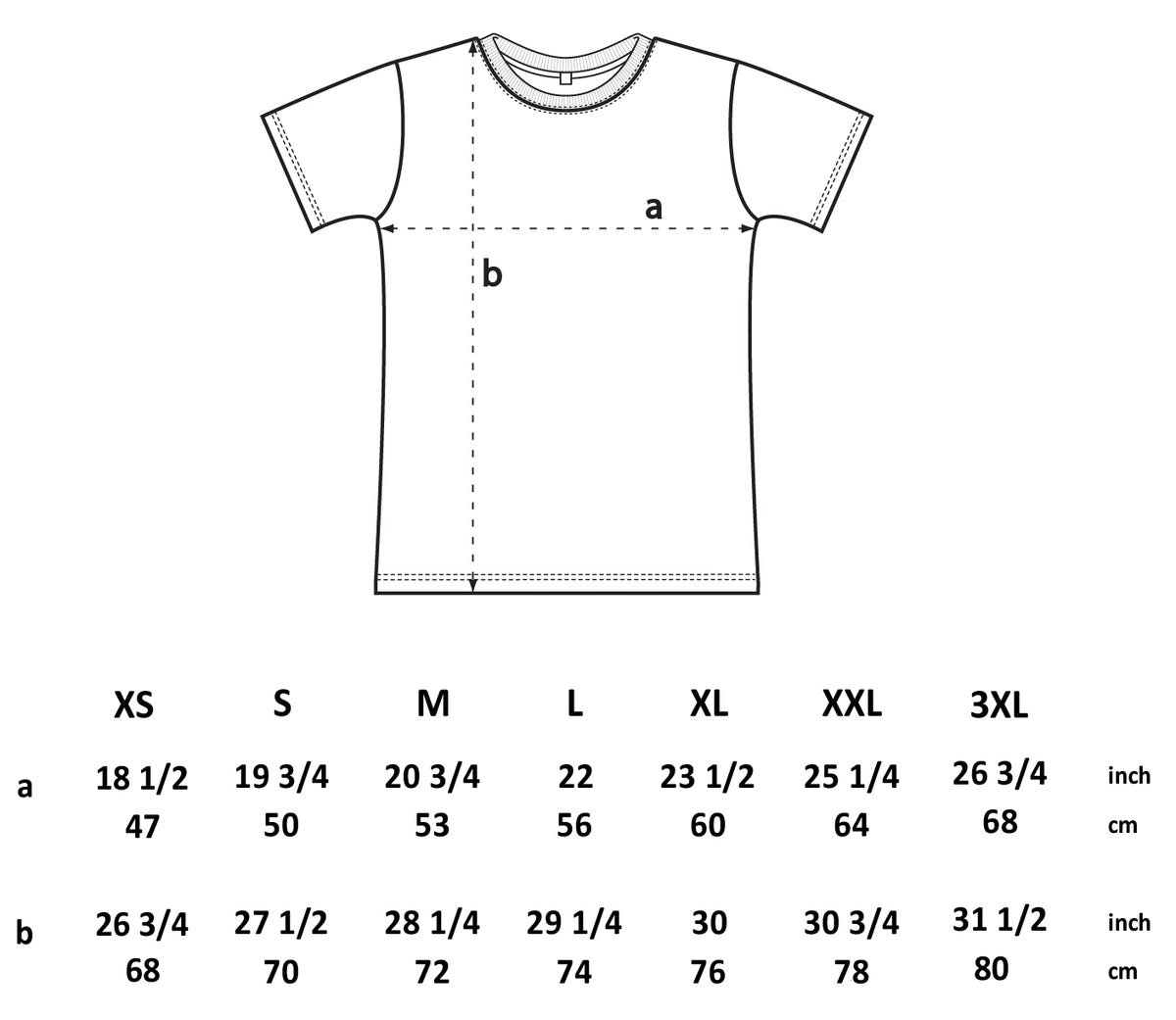 Stentvättad t-shirt (XS)