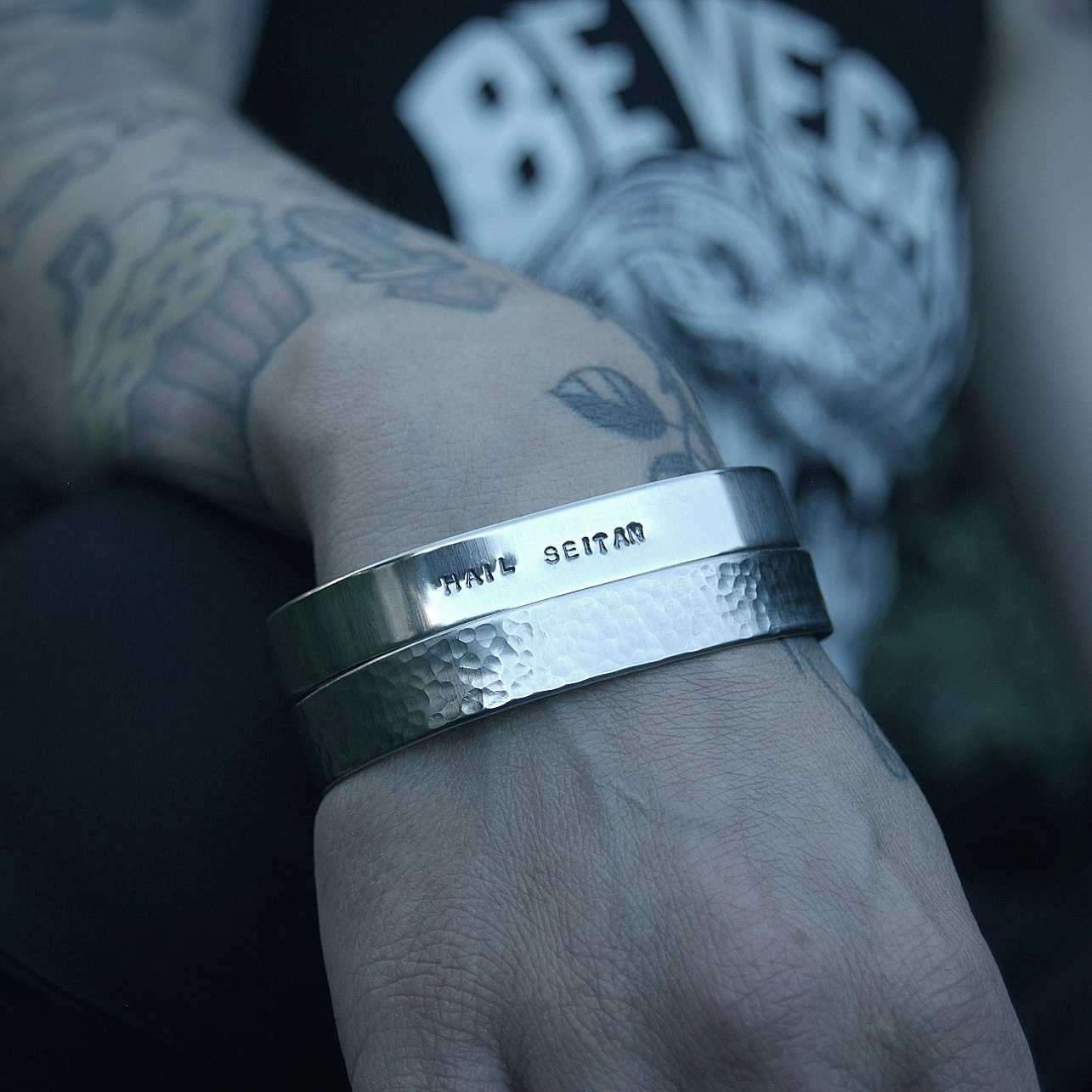 HAIL SEITAN bracelet recycled stainless steel