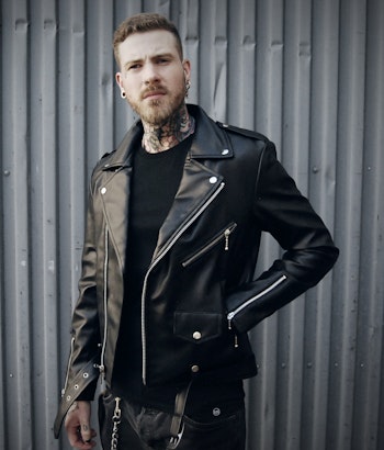 Commando II vegan leather jacket