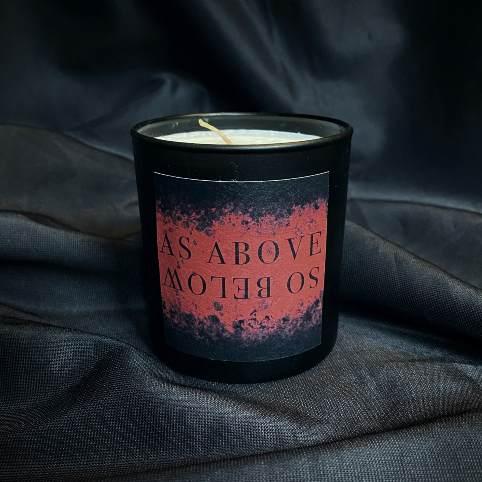 Scented candle As above so below