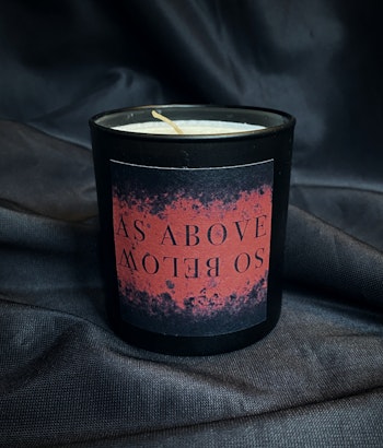 Scented candle As above so below