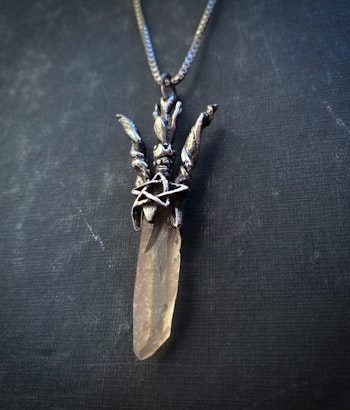 Torch Crown necklace