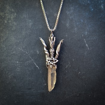 Torch Crown necklace