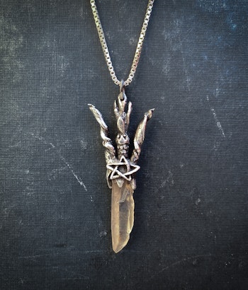 Torch Crown necklace