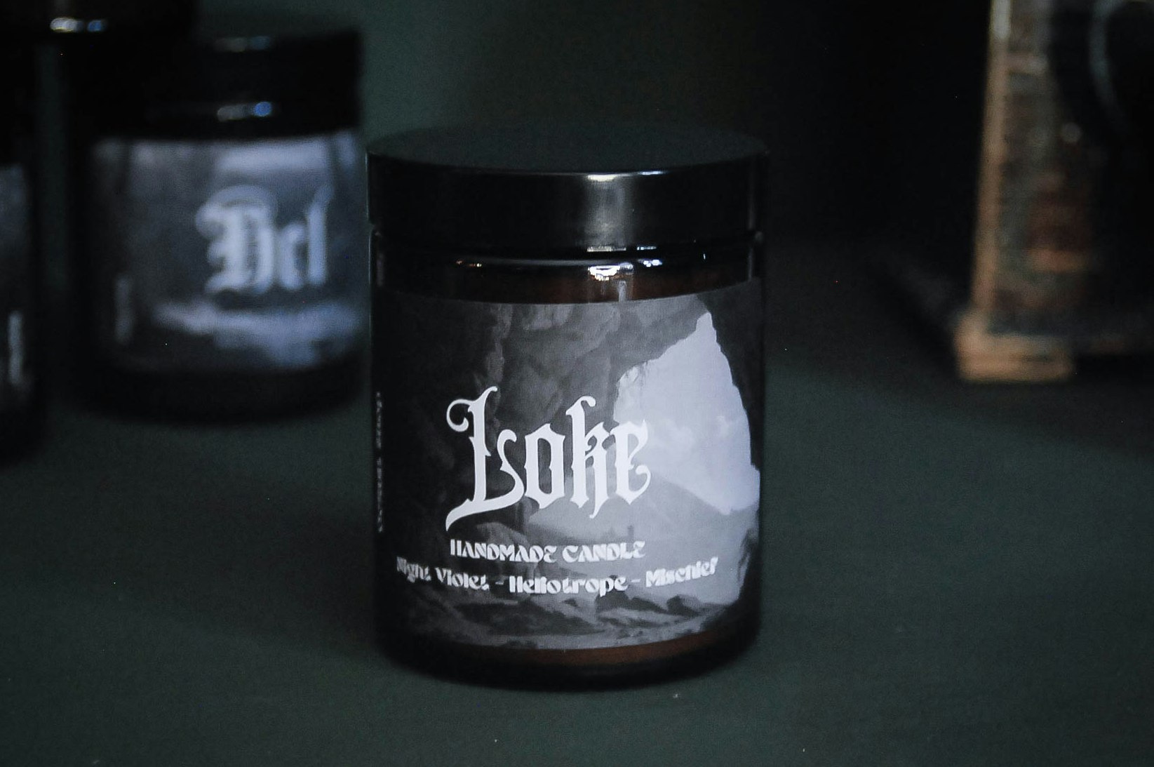 Loki scented candle