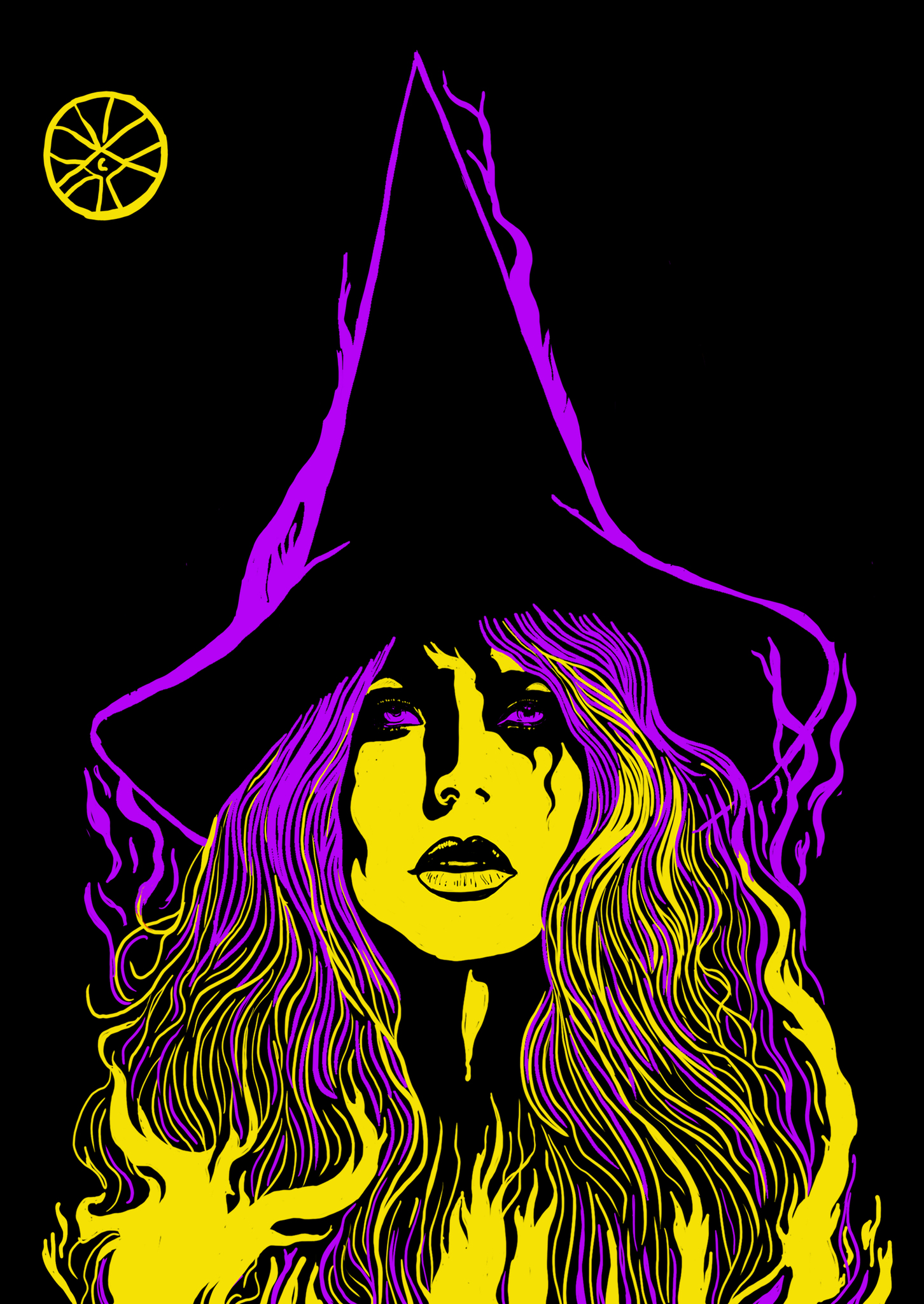 Neon Witch #4 poster