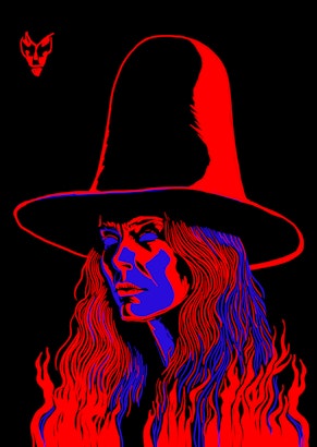 Neon Witch #6 poster