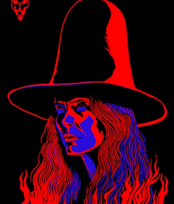 NEW! Neon Witch #6 poster