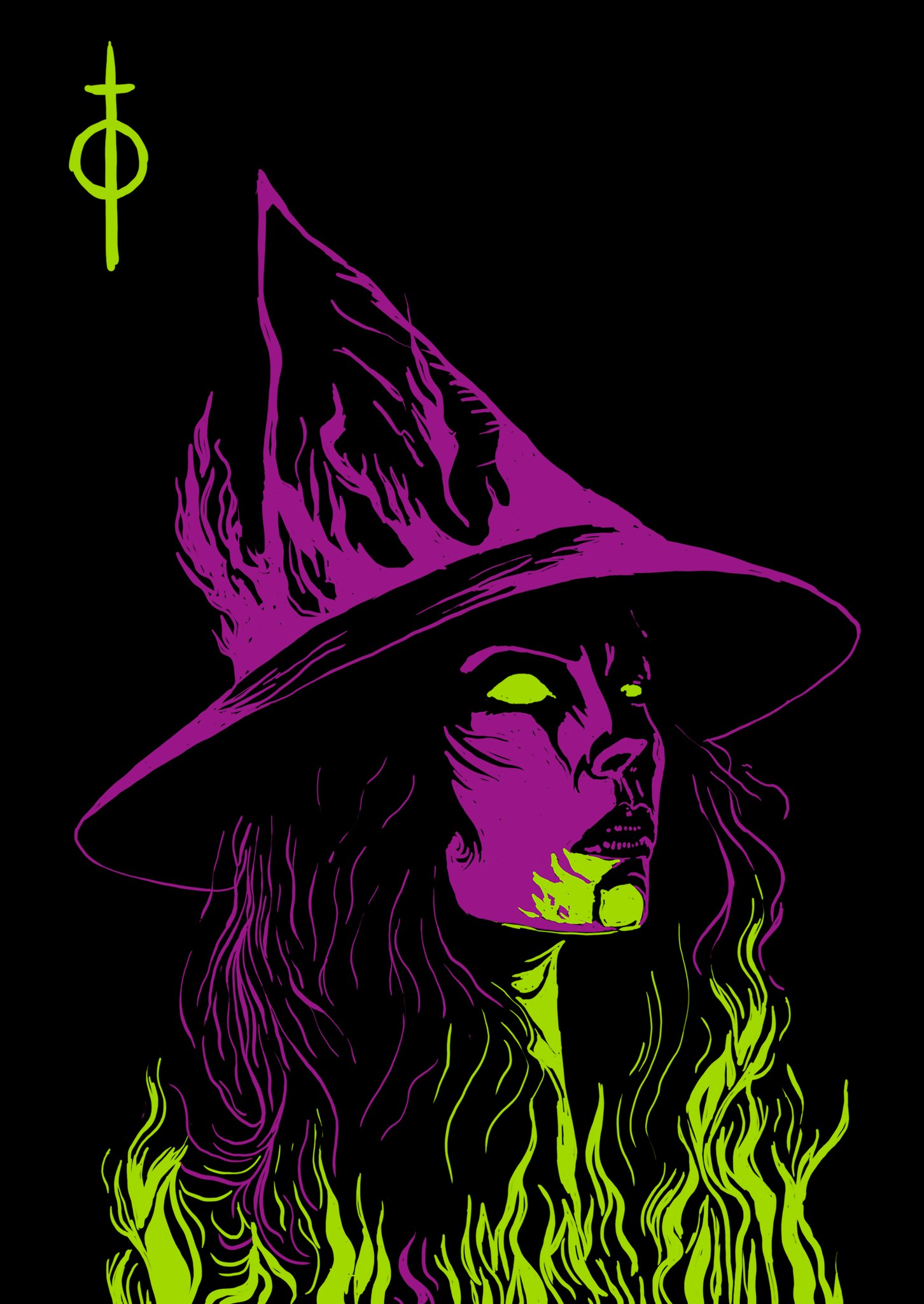Neon Witch #7 poster