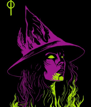 NYHET! Neon Witch #7 poster