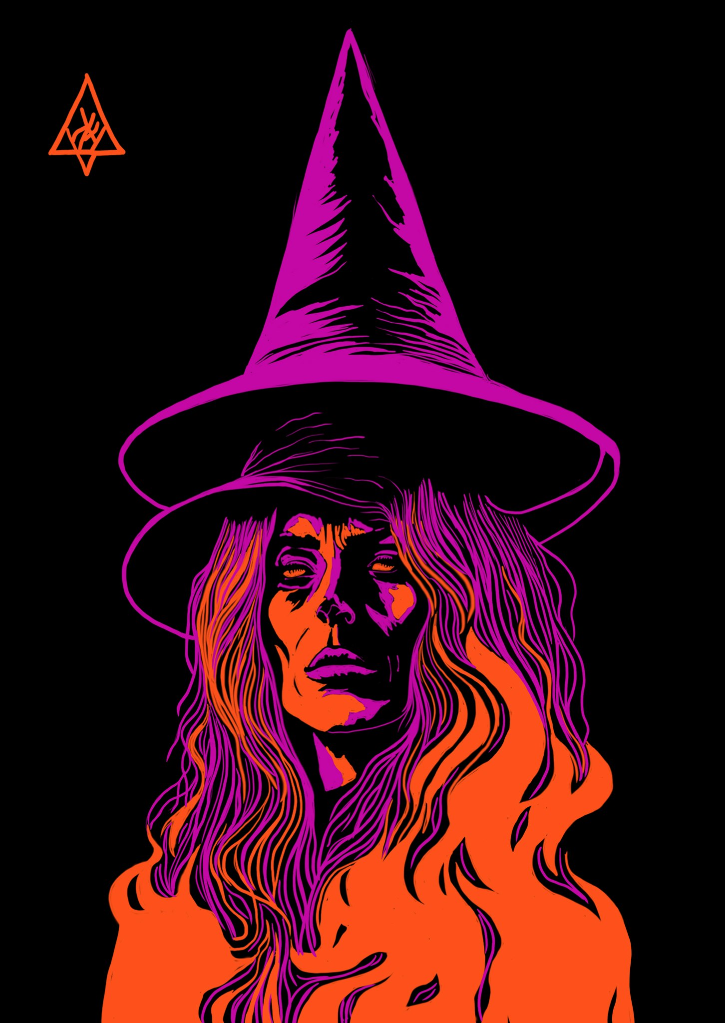 Neon Witch #8 poster