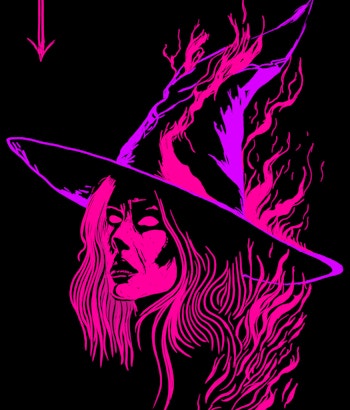 Neon Witch #9 poster
