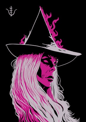 Neon Witch #10 poster