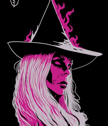 NEW! Neon Witch #10 poster
