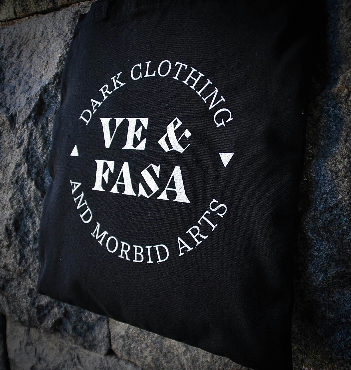 Ve & fasa logo tote bag