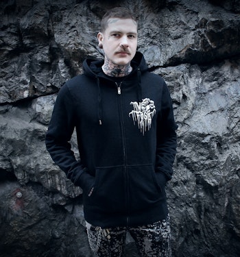 Rotten zip hoodie