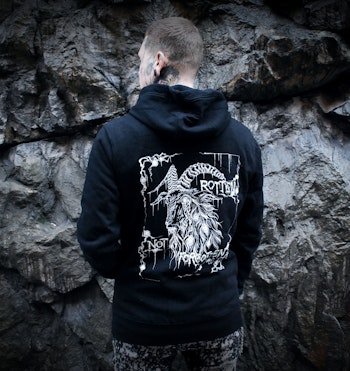Rotten zip hoodie