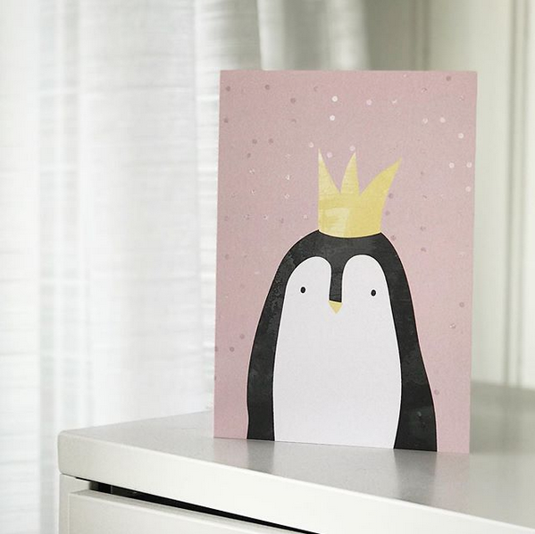 Kort - Party Animals  Penguin