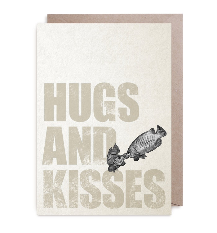 Kort - Hugs & Kisses