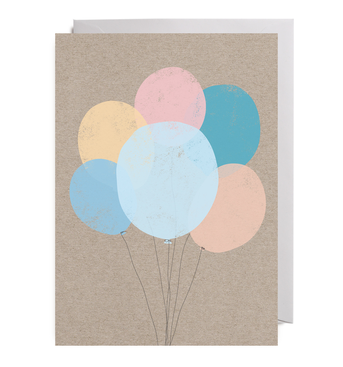 Kort - Party Balloons