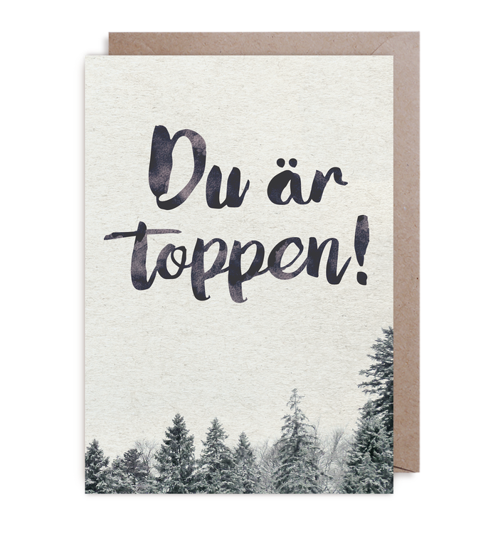 Kort - Du är Toppen