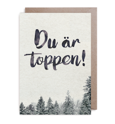 Kort - Du är Toppen